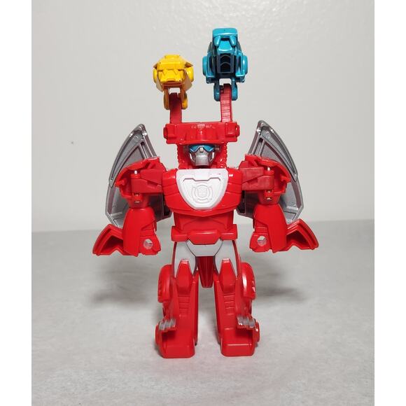 Transformers Playskool Rescue Bots Heatwave The Fire Bot Dragon Pre-owned - Picture 1 of 6